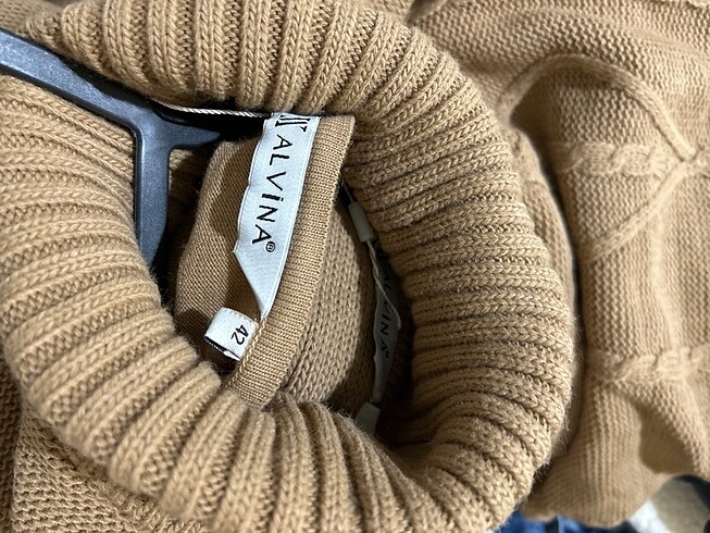 xl Beden camel Renk ALVİNA ELBİSE