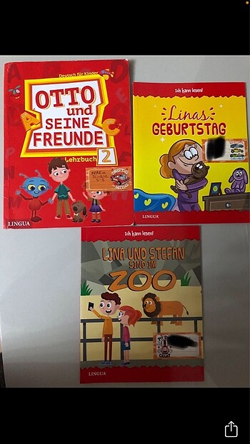 Lıngua otto Almanca kitabı 3. Sınıf