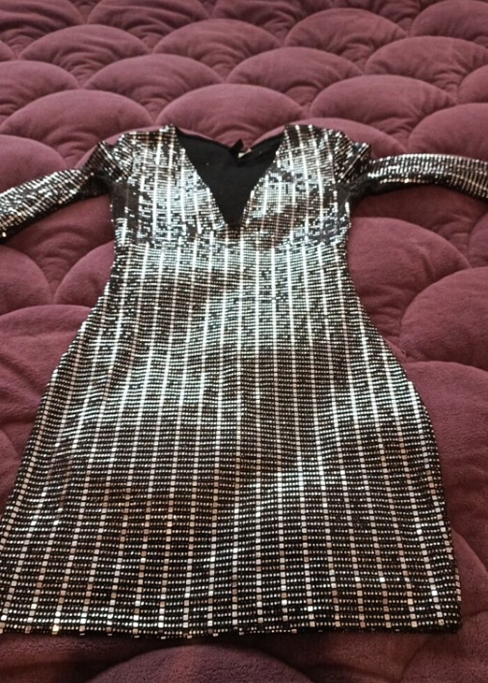 Elbise payetli - Görsel 2