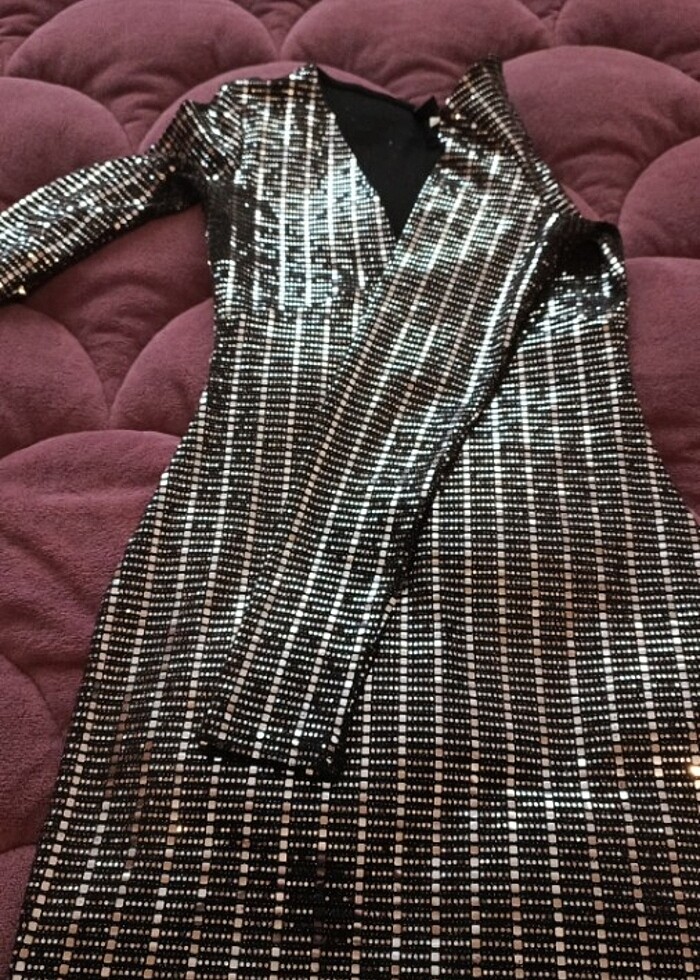 Elbise payetli - Görsel 3