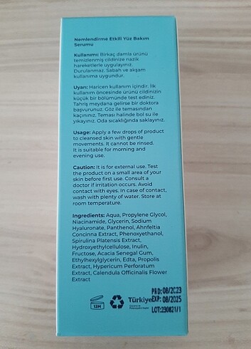 Beden Renk She Vec Hydra Back Baby Serum
