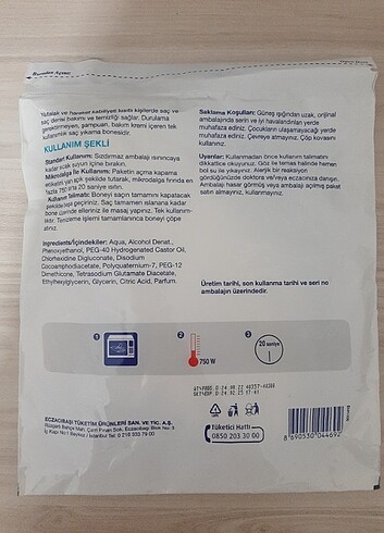 Beden Uni Med Saç Yıkama Bonesi