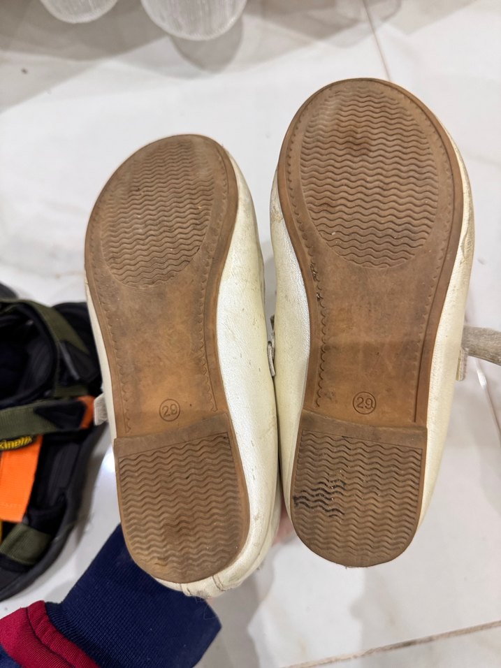 Kız Çocuk Beyaz Babet - Görsel 2