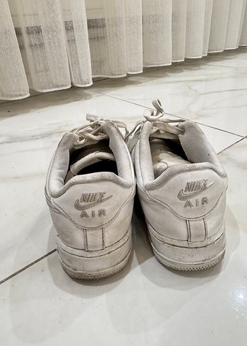 Nike Air Forces Sneaker Nike Beyaz Kadın Spor Ayakkabı - Görsel 2