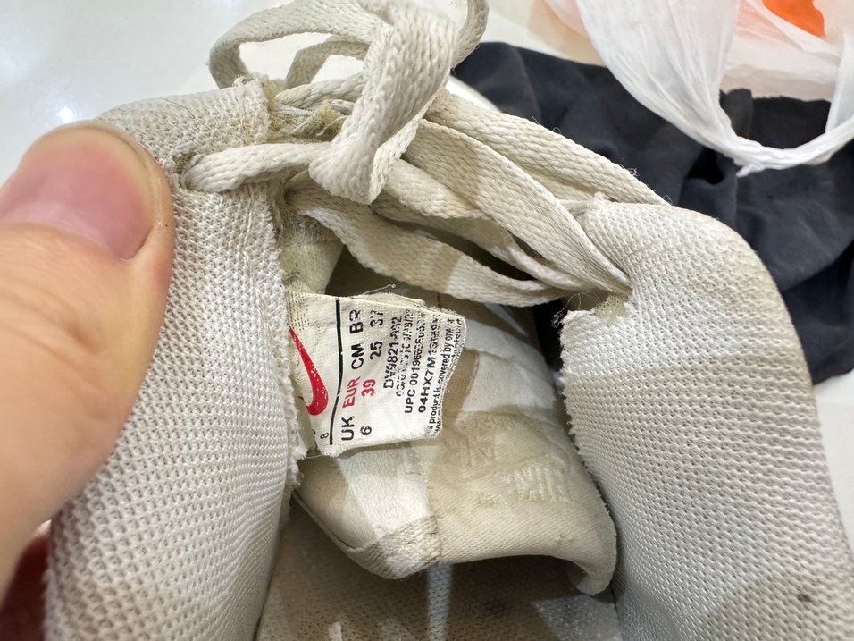 Nike Air Forces Sneaker Nike Beyaz Kadın Spor Ayakkabı - Görsel 5