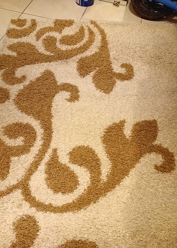 Desenli yünlü halı tüylü - Görsel 3