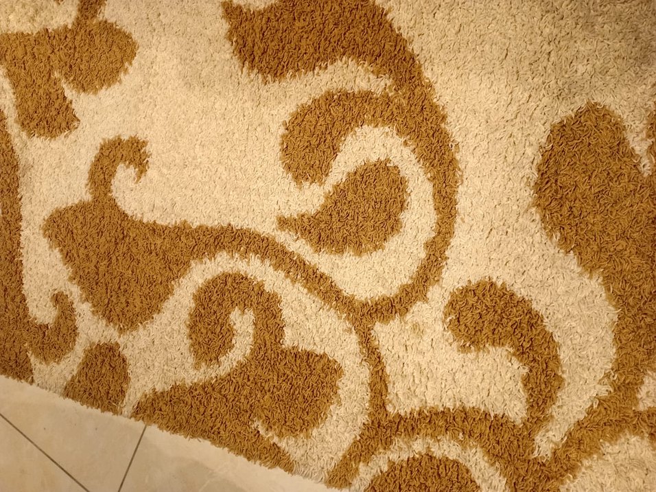 Desenli yünlü halı tüylü - Görsel 2