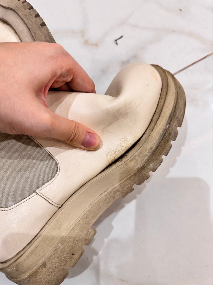 Deri chelsea kadın bot çizme - Görsel 5