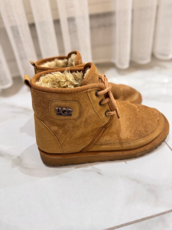 Ugg bot kadın bağcıklı - Görsel 3