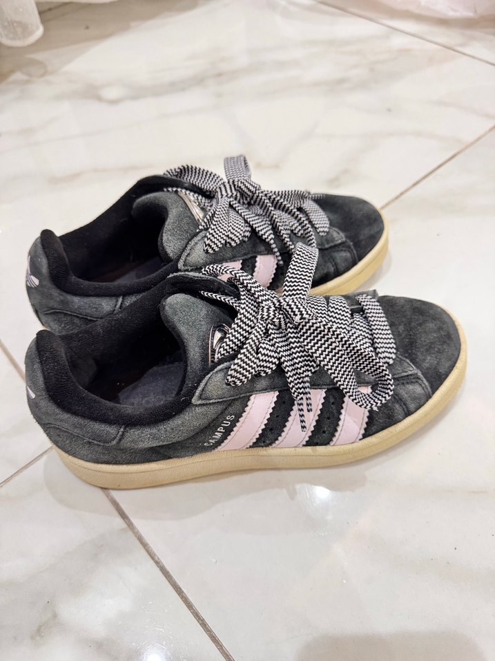 Orjinal Adidas Campus Sneaker Spor Ayakkabı Kadın - Görsel 2