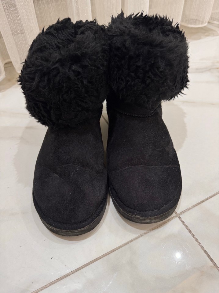 Siyah Ugg Bot Çizme Kadın - Görsel 2