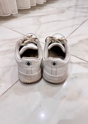 Orjinal Beyaz lumberjack kadın spor ayakkabı - Görsel 3