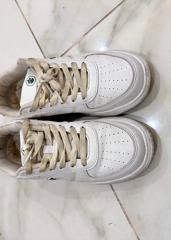 Orjinal Beyaz lumberjack kadın spor ayakkabı - Görsel 2