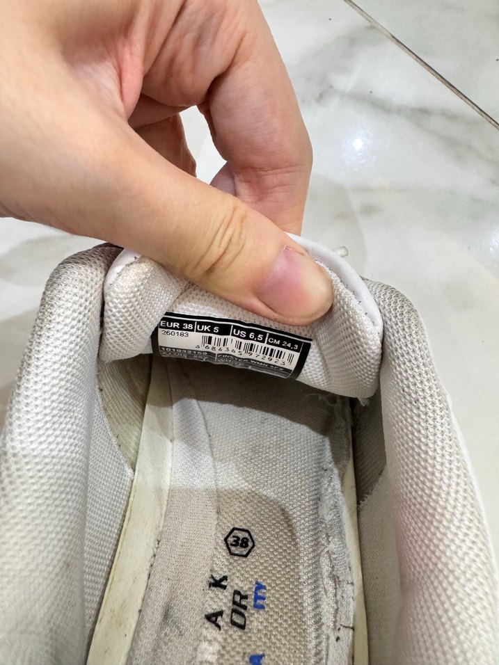 Orjinal Beyaz lumberjack kadın spor ayakkabı - Görsel 5