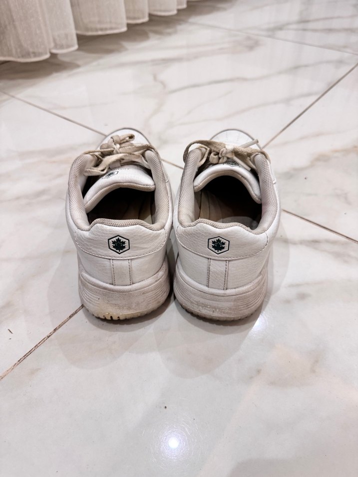 Orjinal Beyaz lumberjack kadın spor ayakkabı - Görsel 3