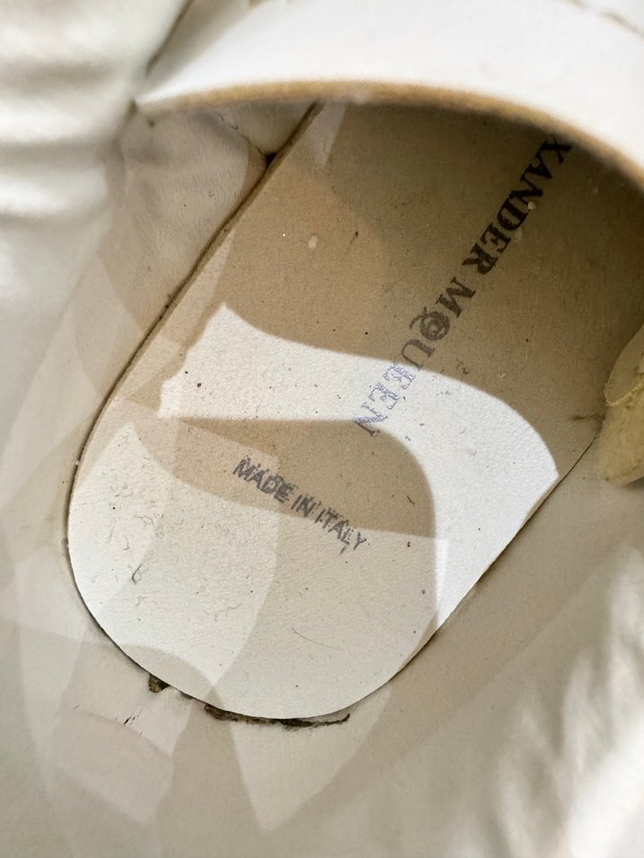 Alexander Mqueen Beyaz Kadın Sneaker Ayakkabı - Görsel 3