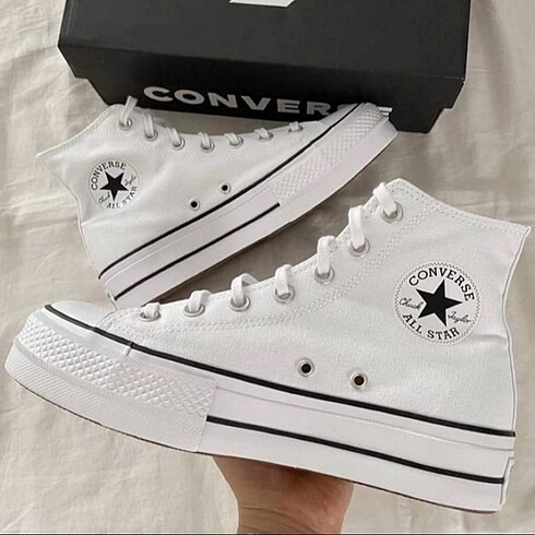 Converse Beyaz spor ayakkabı