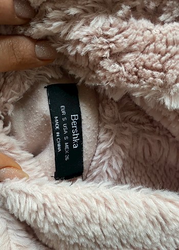 Bershka Peluş Sweatshirt - Görsel 4