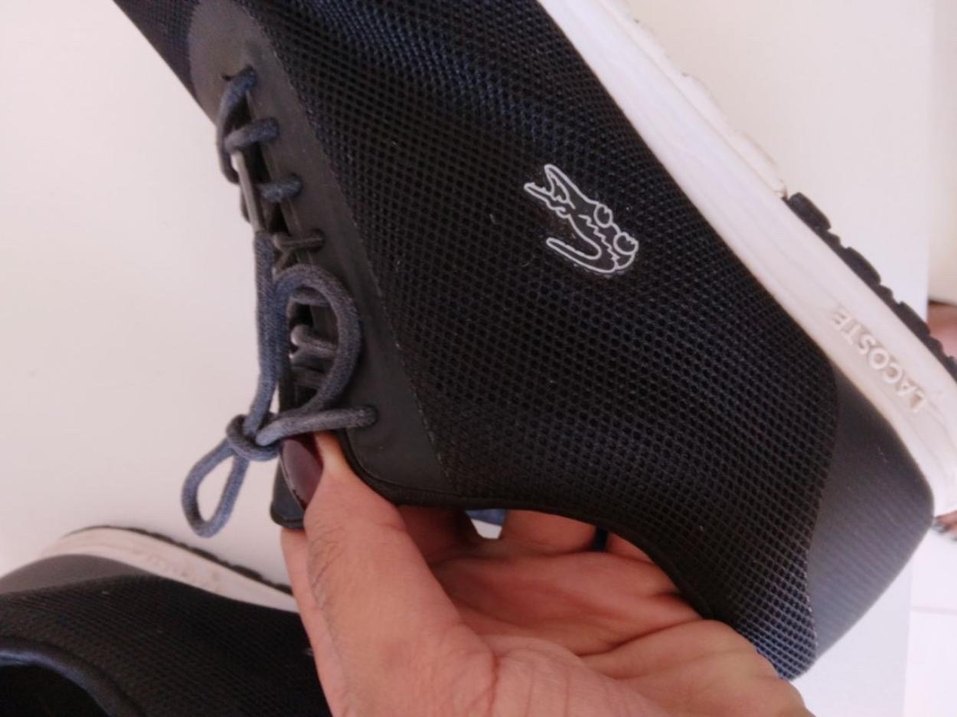 Siyah Erkek Spor Ayakkabı Velcro Detaylı - Görsel 4