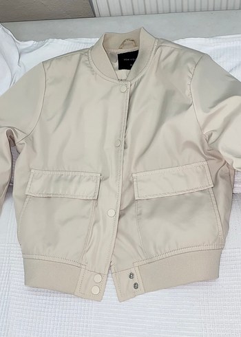 Bershka Bej Bomber Ceket