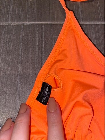 m Beden turuncu Renk Ck bikini