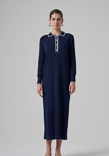Zara Nus triko elbise
