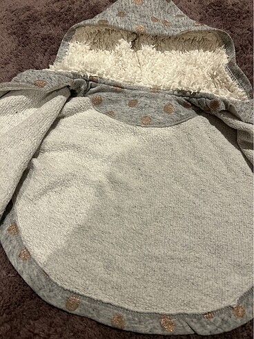 3-6 aylık kız bebek panço - Görsel 3