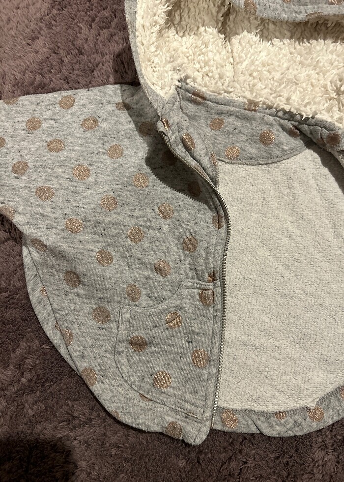 3-6 aylık kız bebek panço - Görsel 4