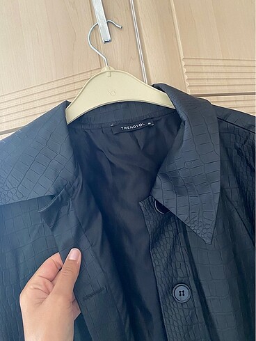 m Beden siyah Renk Trendyolmilla limited edition deri ceket