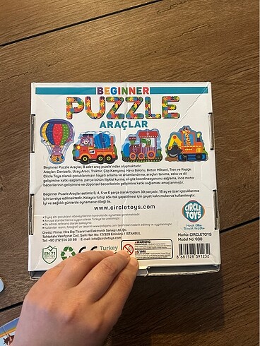  Beden Renk Bebek puzzle