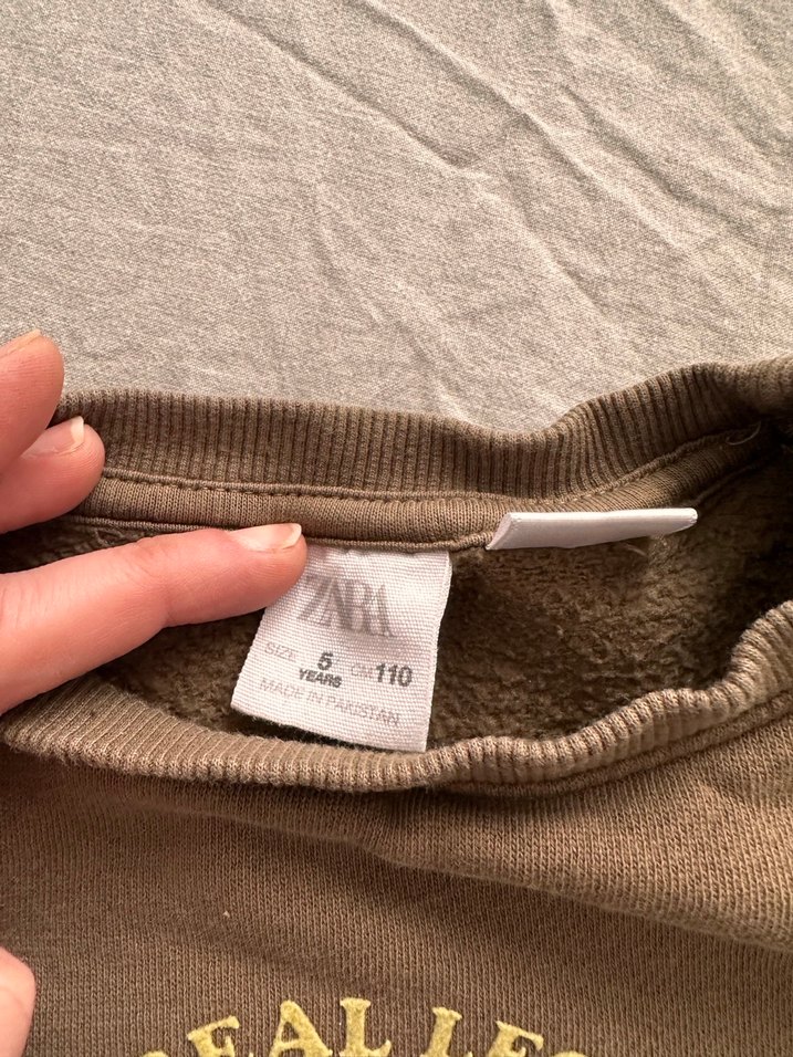 Zara Haki Çocuk Eşofman Takımı - Görsel 2