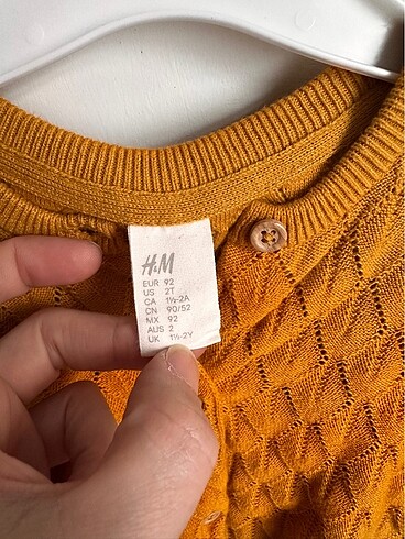 H&M H&M ajurlu hırka