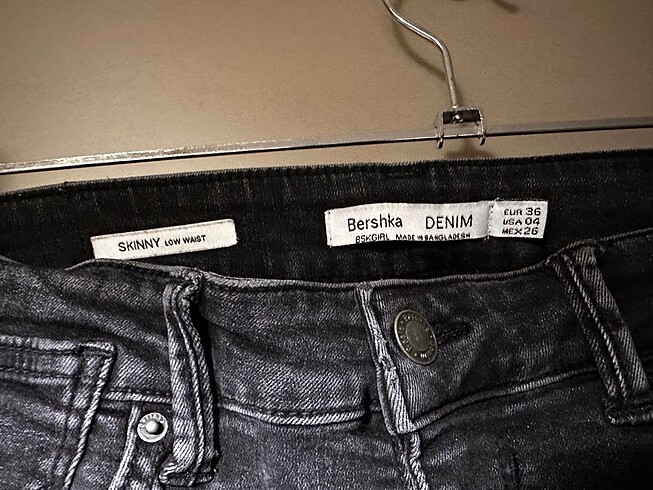 36 Beden Bershka skinny jean