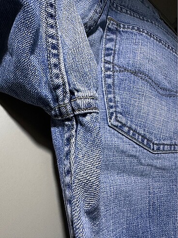 28 Beden Mavi flare jean