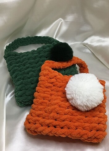Diğer Crochet puff bag