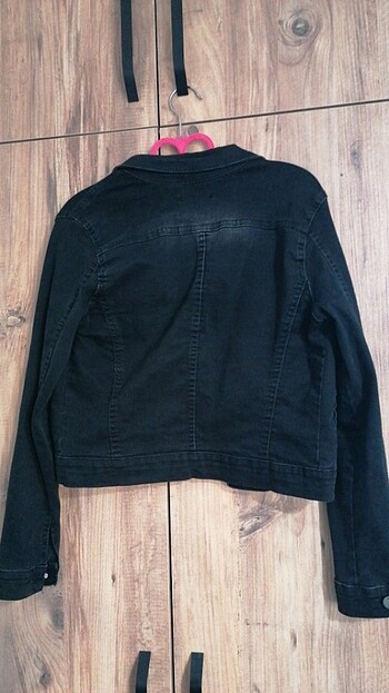 xl Beden siyah Renk kot ceket 
