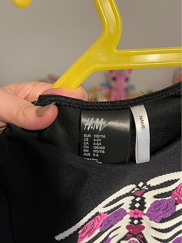 4 Yaş Beden pembe Renk H&M kostüm