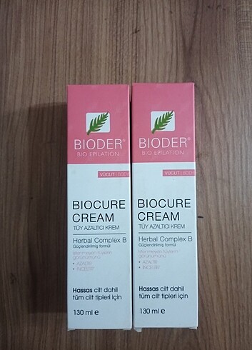 BIODER Tüy azaltıcı krem