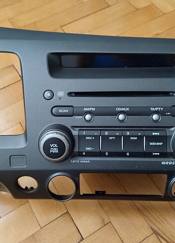 Diğer ORİJİNAL RADİO CD PLAYER HONDA CIVIC 2007