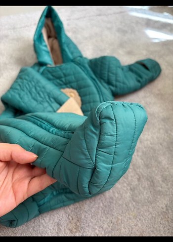 Kapüşonlu Bebek Astronot Tulum - Görsel 2