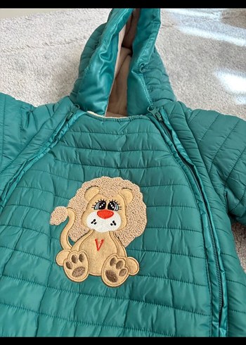 Kapüşonlu Bebek Astronot Tulum - Görsel 5