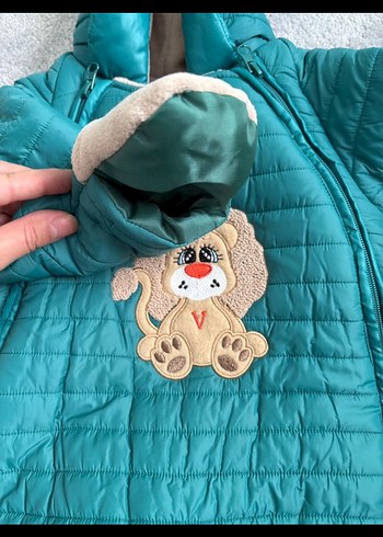 Kapüşonlu Bebek Astronot Tulum - Görsel 3