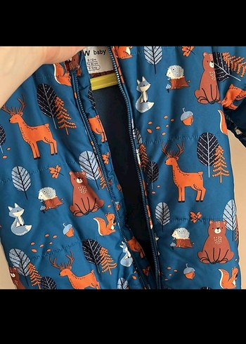 LCW  Desenli Bebek Tulumu 9-12 Ay - Görsel 4