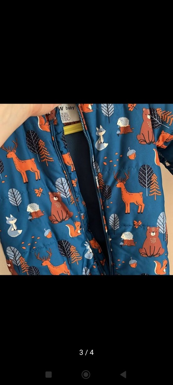 LCW  Desenli Bebek Tulumu 9-12 Ay - Görsel 4