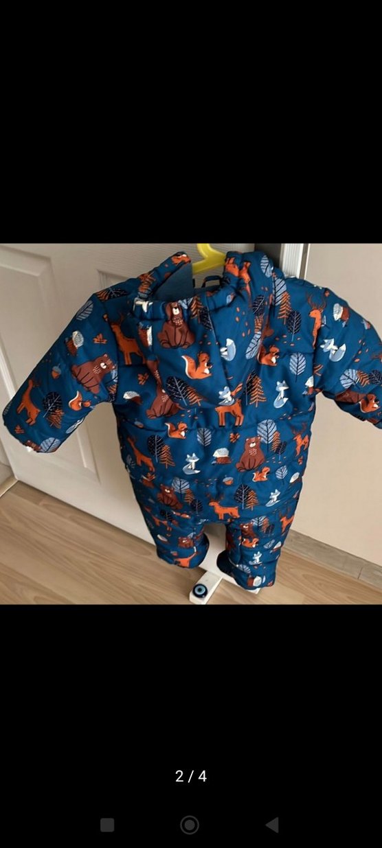 LCW  Desenli Bebek Tulumu 9-12 Ay - Görsel 2