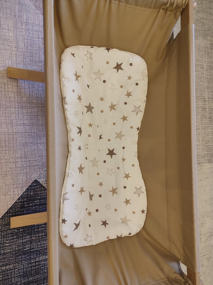 Wellgro  Ahşap Ayaklı Hamak Bebek Beşiği - Görsel 3