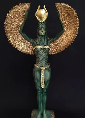 Antik Mısır Tanrıçası Isis Heykel 33 cm 