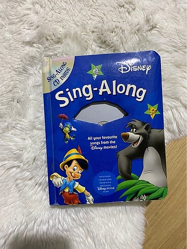  Beden Disney Orijinal Sing Along Kitap ve CD