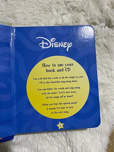  Disney Orijinal Sing Along Kitap ve CD