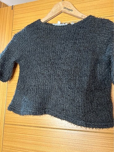 xs Beden Koton crop kazak